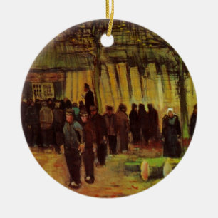 Lumber Sale by Vincent van Gogh Ceramic Ornament