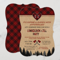 LumberJack and Jill Wedding 40th Anniversary