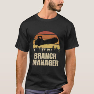 Lumberjack Arborist Logger Tree Cutter Branch Ager T-Shirt