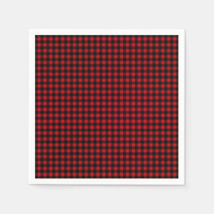 Lumberjack Buffalo Plaid Napkin