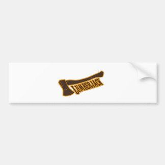 Lumberjack Bumper Sticker