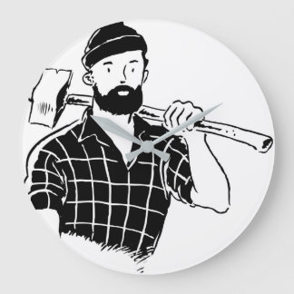 LumberJack Clock