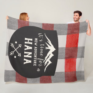 lumberjack fleece blanket