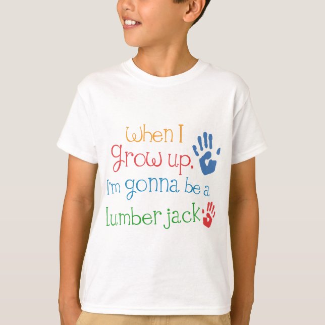 Lumberjack (Future) Infant Baby T-Shirt (Front)