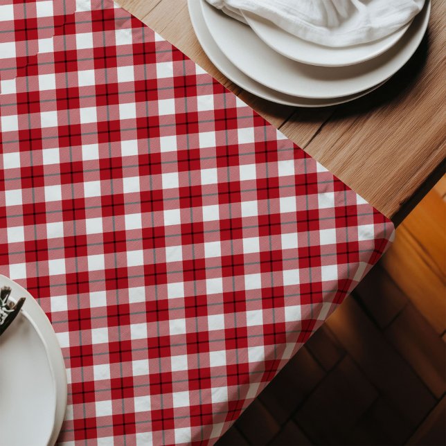  Lumberjack Plaid Runner Red Black Rustic Charm ( Lumberjack Plaid Runner Red Black Rustic Charm)