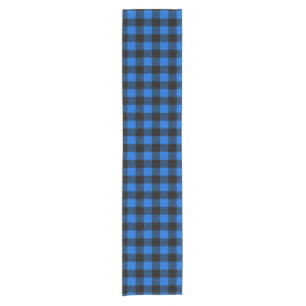 Lumberjack Style - blue fabric + your ideas Short Table Runner