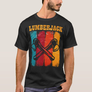 Lumberjack Woodworkers And Woodworking ecavator bo T-Shirt
