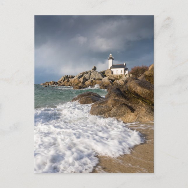 Lumière délicieuse dans le Finistère Nord Postcard (Front)