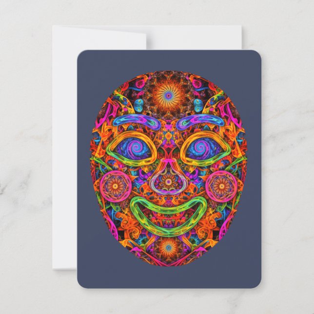 LumiFace RSVP Card (Front)