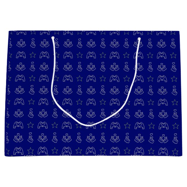 LUMINA K-Pop Holiday Collection Large Gift Bag (Front)