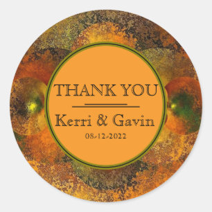 "Luminaries" (Fall Bridal Shower) Stickers