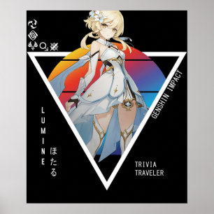 Lumine Genshin Impact Poster