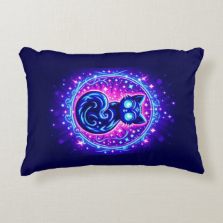 Luminescent Kitty 4 Decorative Cushion