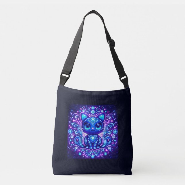 Luminescent Kitty Crossbody Bag (Front)