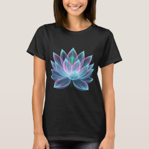 Luminescent Lotus: Blooming Radiance T-Shirt