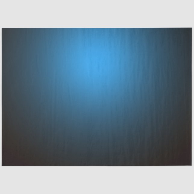 Luminescent Royal Blue Gradient Ombre Tissue Paper (Front)