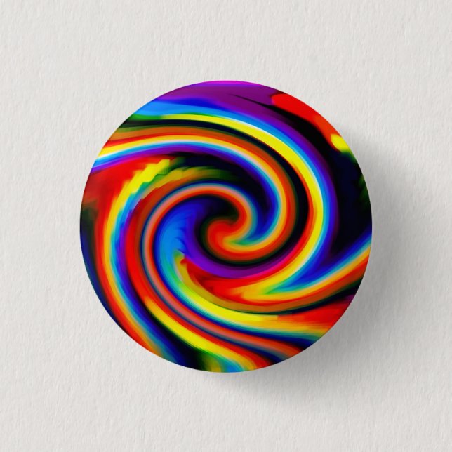 Luminous 3 Cm Round Badge (Front)