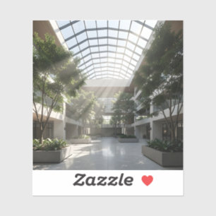 Luminous Atrium – Modern Atrium Art Square