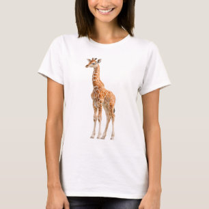 Luminous Baby Giraffe Art Print T-Shirt