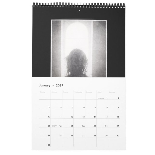 luminous being - tim lowly photoworks calendar (Jan 2027)