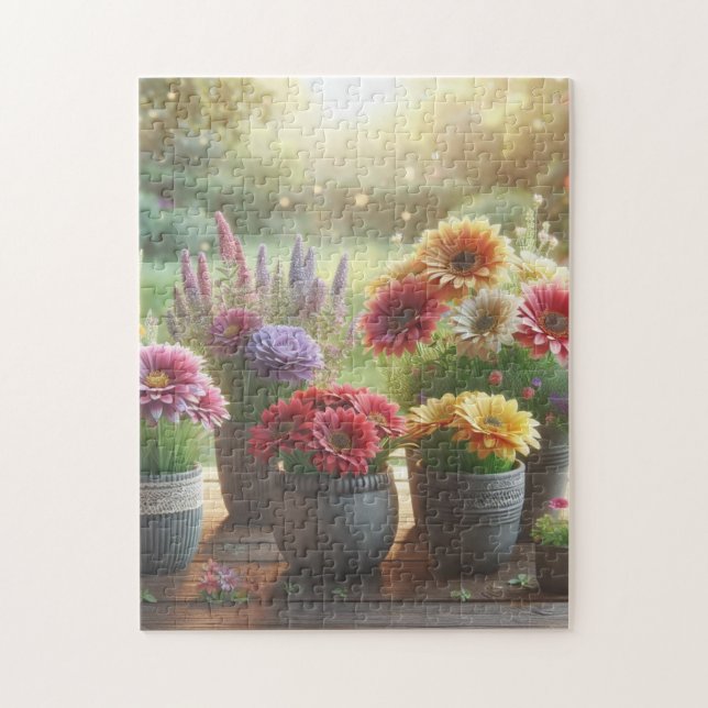 Luminous Bloom Jigsaw Puzzle (Vertical)