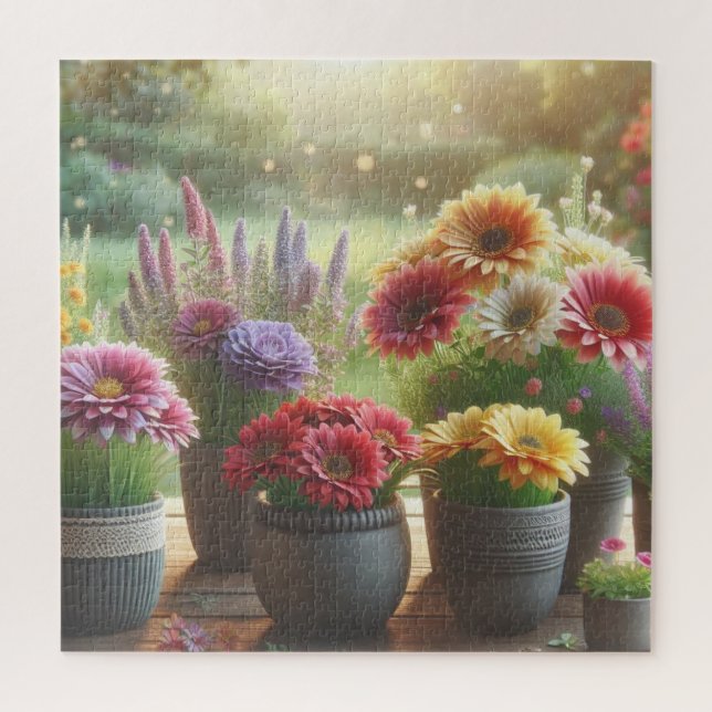 Luminous Bloom Jigsaw Puzzle (Vertical)
