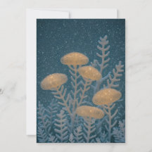 Luminous Botanical Invitation | Holiday Cards