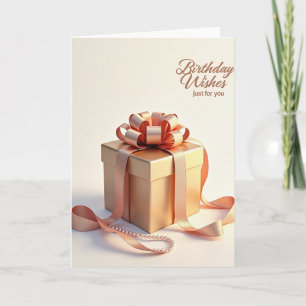Luminous Box Birthday Card