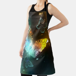 Luminous Butterfly and Night butterflies Apron