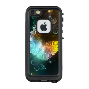 Luminous Butterfly and Night butterflies LifeProof FRÄ’ iPhone SE/5/5s Case