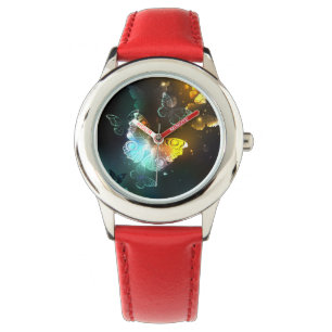Luminous Butterfly and Night butterflies Watch