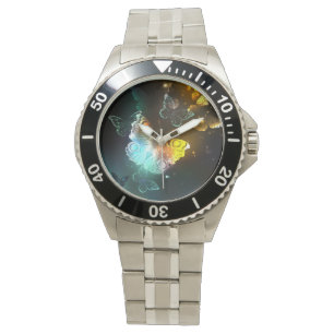 Luminous Butterfly and Night butterflies Watch