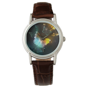Luminous Butterfly and Night butterflies Watch