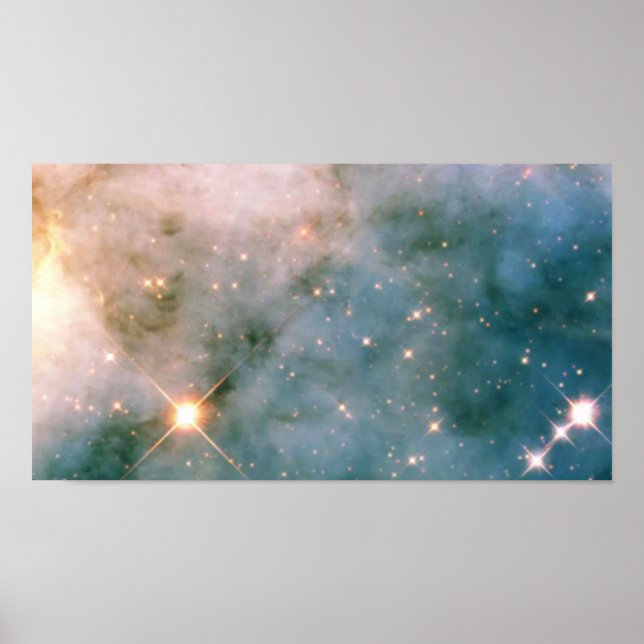 Luminous Carina Nebula Poster (Front)
