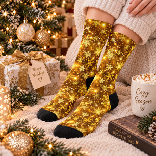 Luminous Christmas Waltz Socks