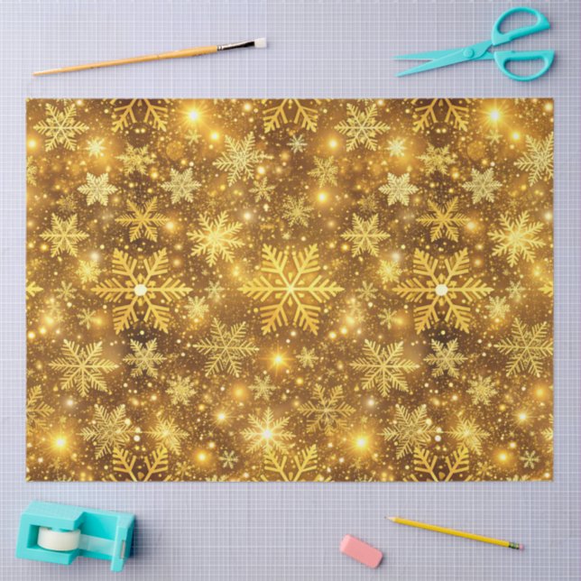 Luminous Christmas Waltz Tissue Paper (Craft)