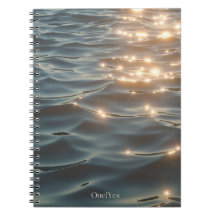 Luminous College Ruled Spiral Notebook One|Yes