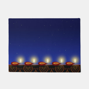 Luminous Diwali Lamp - Door Mat