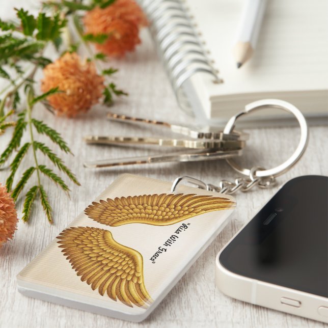 "Luminous Dreams" Key Ring (Front Right)