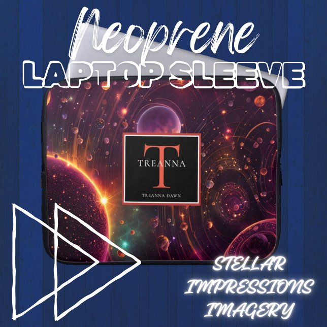 Luminous Drift Laptop Sleeve (Creator Uploaded)