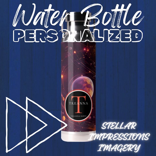 Luminous Drift Water Bottle (Creator Uploaded)