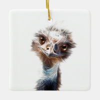 Luminous Emu Bird Art