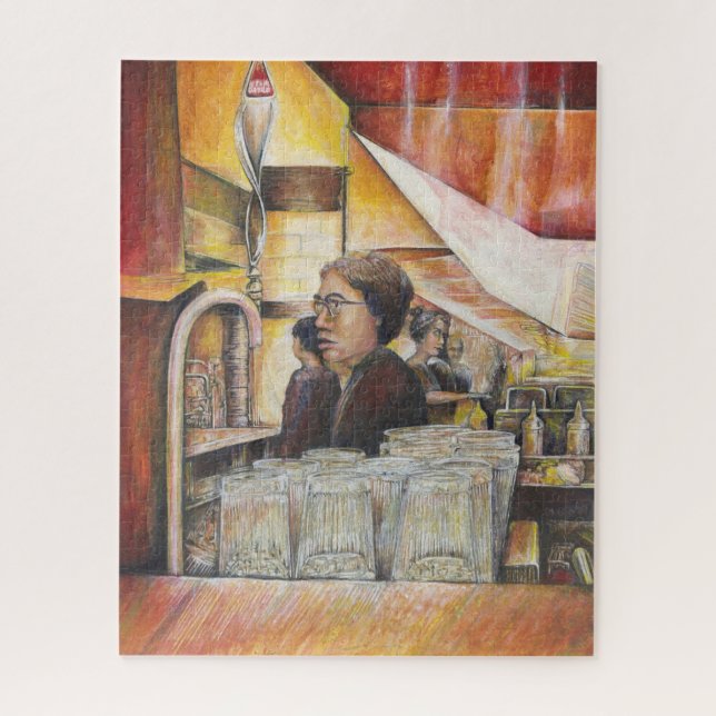 Luminous Equivalent of Passionate Emotions Jigsaw Puzzle (Vertical)