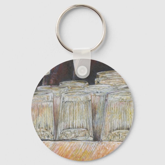 Luminous Equivalent of Passionate Emotions Key Ring (Front)