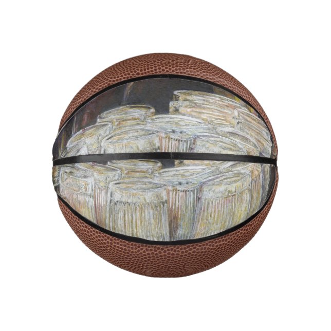Luminous Equivalent of Passionate Emotions Mini Basketball (Front)