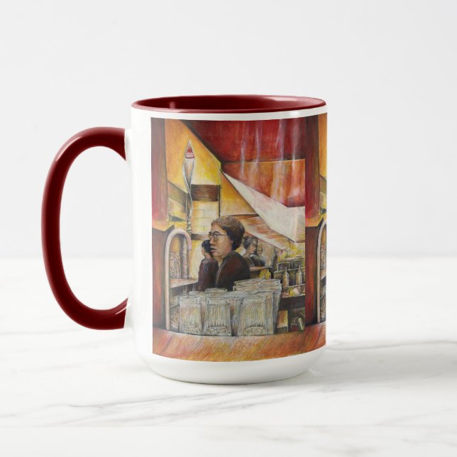 Luminous Equivalent of Passionate Emotions Mug (Left)