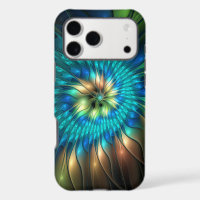 Luminous Fantasy Flower, Colourful Abstract Fracta