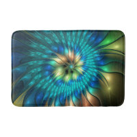 Luminous Fantasy Flower, Colourful Abstract Fracta