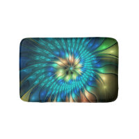 Luminous Fantasy Flower, Colourful Abstract Fracta