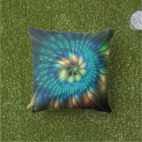 Luminous Fantasy Flower, Colourful Abstract Fracta